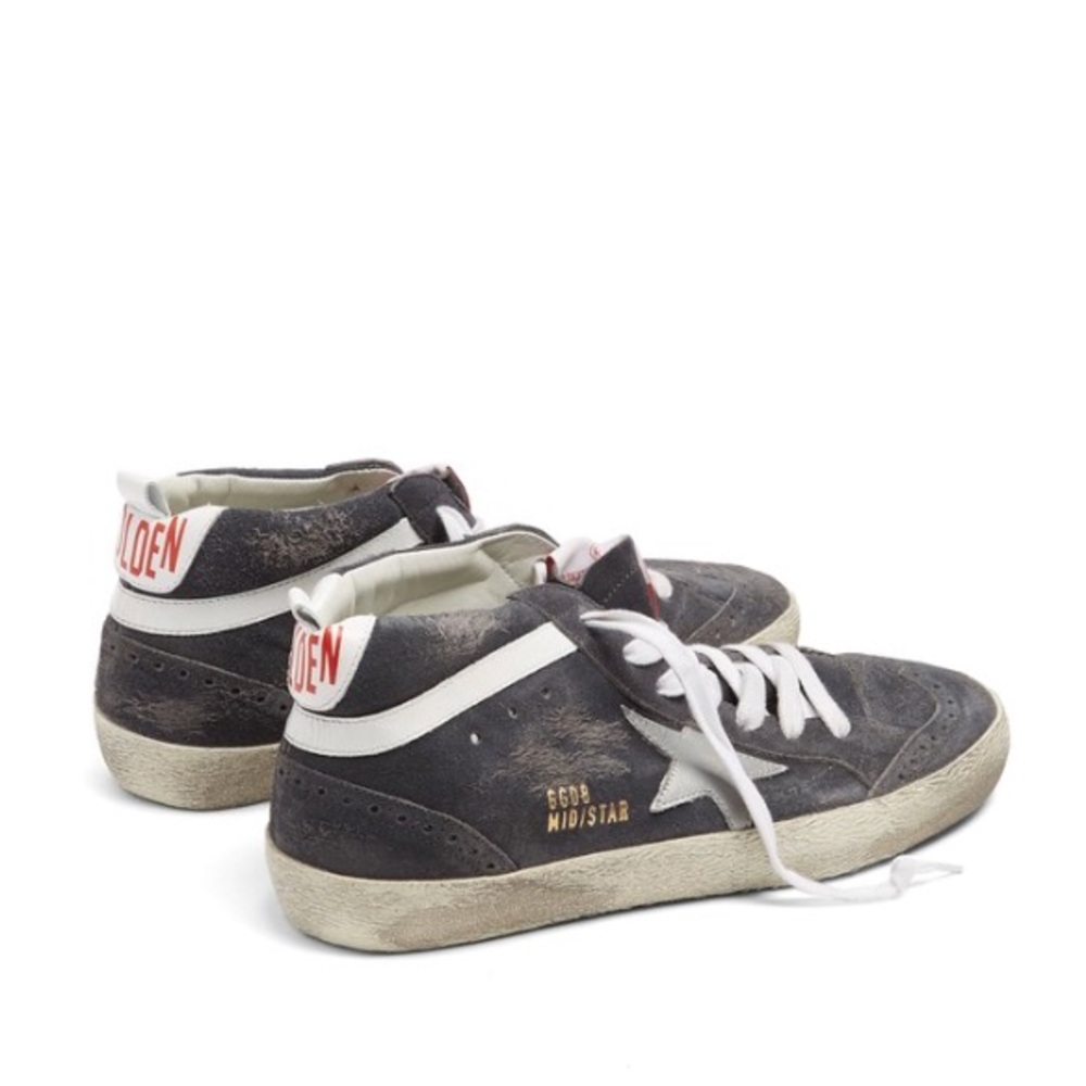 Golden Goose Deluxe Brand Midstar Navy Sneaker